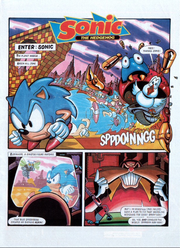 Sonic the Comic Preview Special Page 2